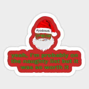 Project Entertainment Network Christmas Sticker